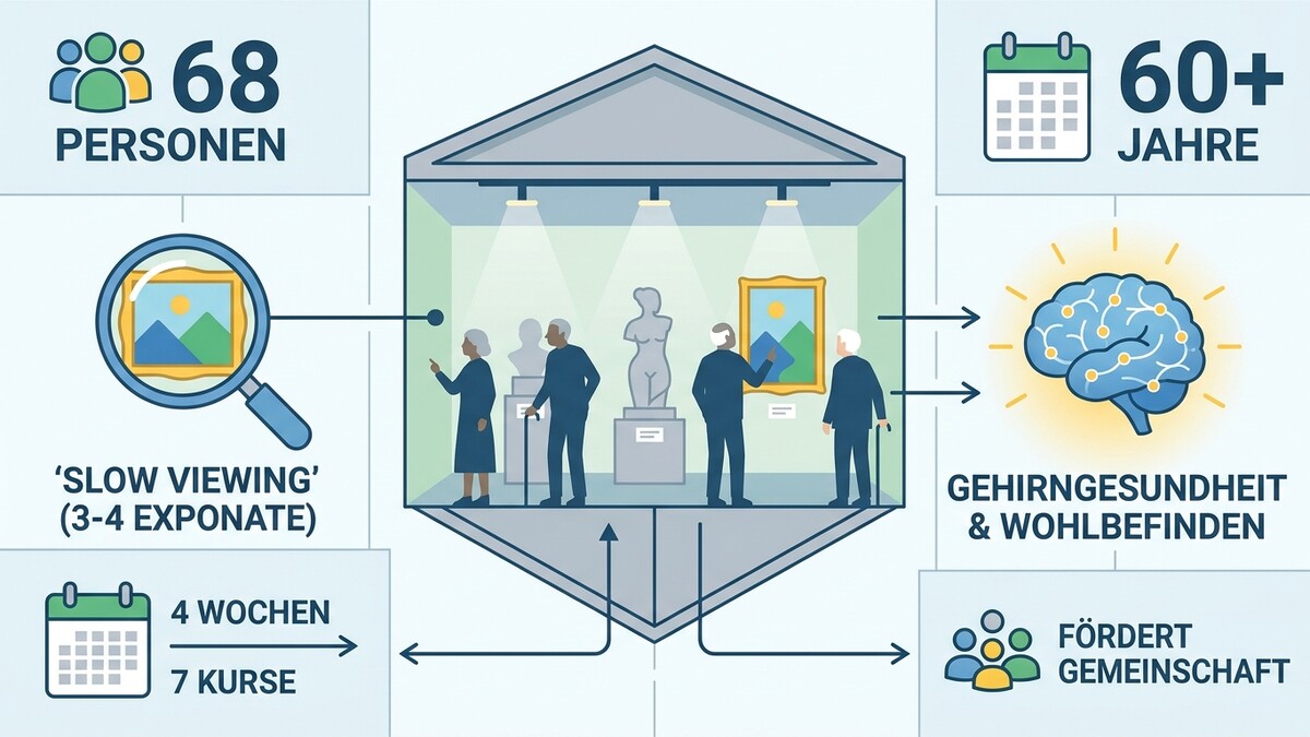 Museumsbesuch fördert Gehirngesundheit und Gemeinschaft bei Senioren