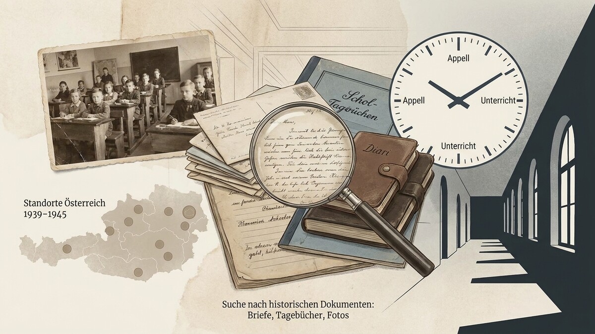 Historische Dokumente Österreich 1939-1945: Briefe, Tagebücher, Fotos, Schulklasse
