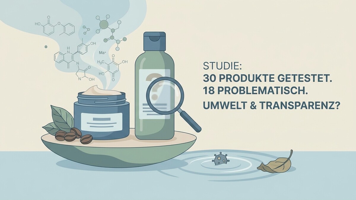 Studie Kosmetik: 30 Produkte getestet, 18 problematisch, Umwelt & Transparenz