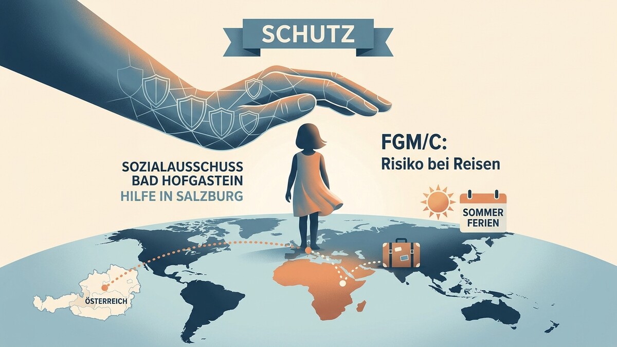 Schutz vor FGM/C-Risiko bei Reisen: Sozialausschuss Bad Hofgastein hilft in Salzburg