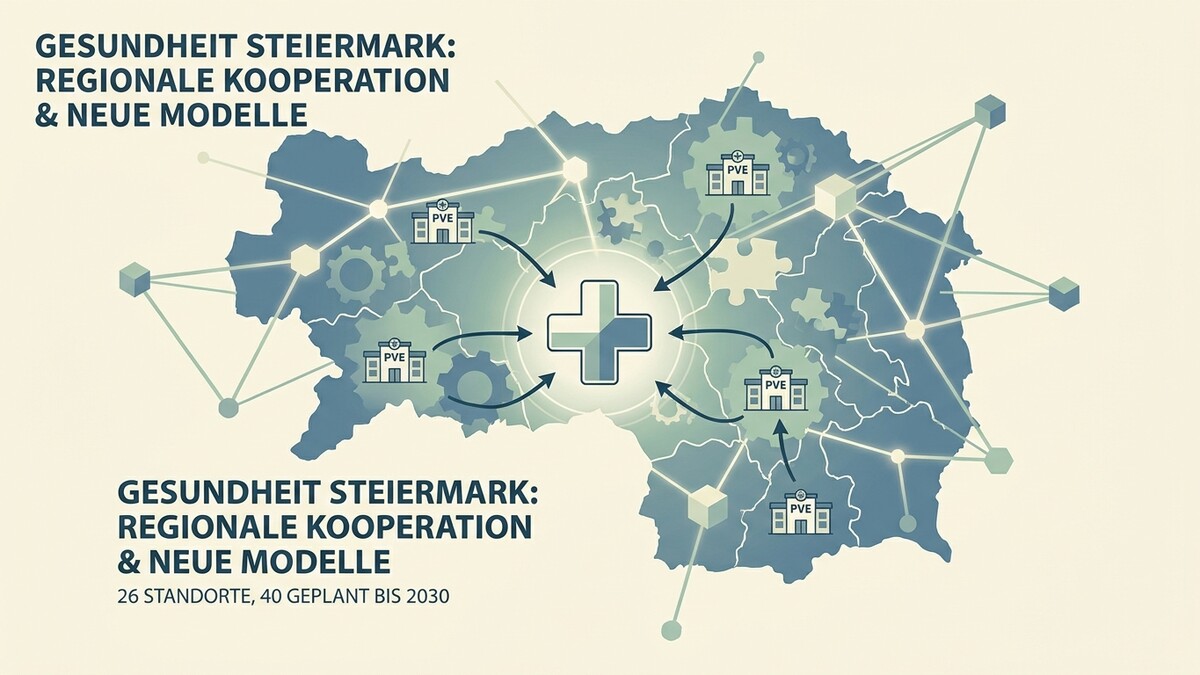 Gesundheit Steiermark: Regionale Kooperation & neue Modelle mit PVE-Standorten