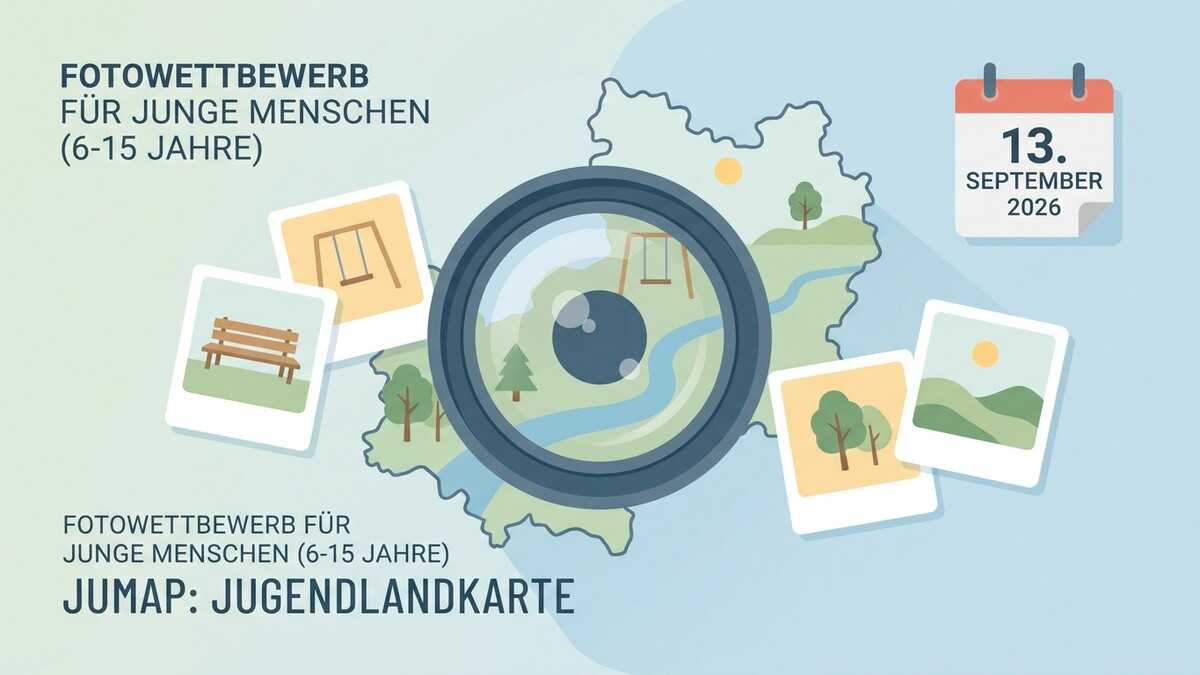 Fotowettbewerb JUMAP: Jugendlandkarte für junge Menschen (6-15 Jahre)