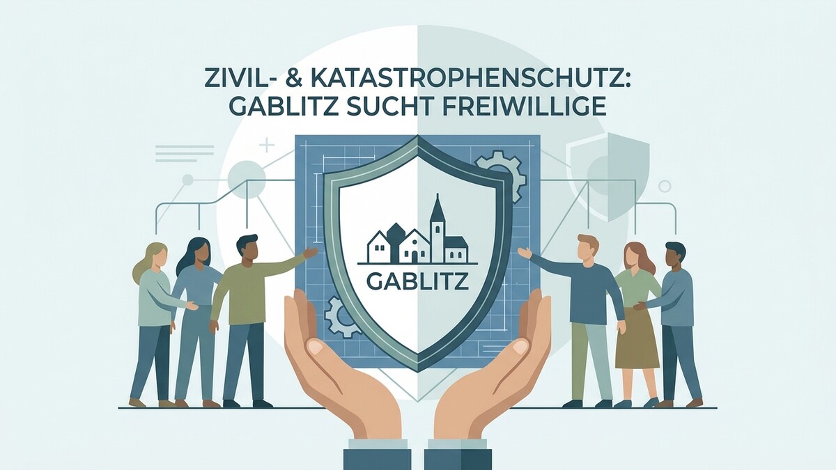 Zivil- & Katastrophenschutz: Gablitz sucht Freiwillige mit Gemeindewappen