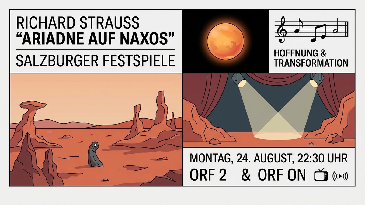 Salzburger Festspiele: Richard Strauss "Ariadne auf Naxos" mit Mond und Bühne