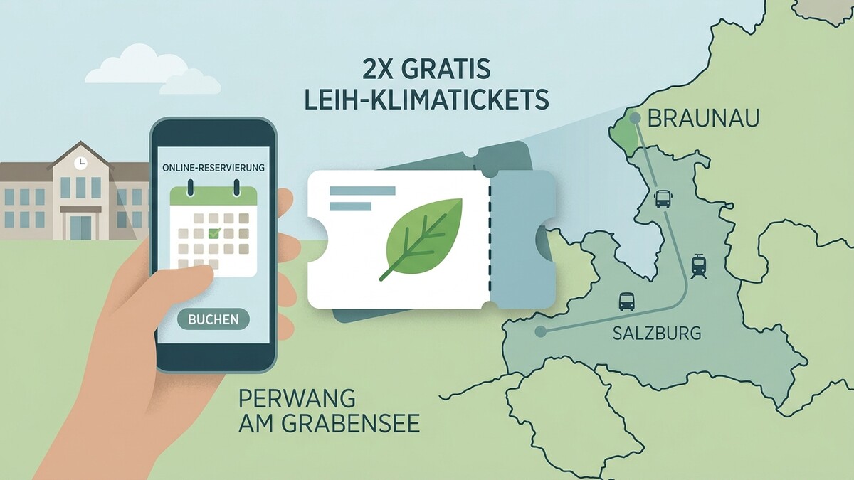 Klimatickets online buchen für Braunau, Salzburg und Perwang am Grabensee
