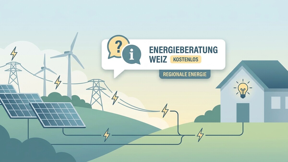 Energieberatung Weiz kostenlos: Solaranlagen, Windräder, Stromleitungen und Haus