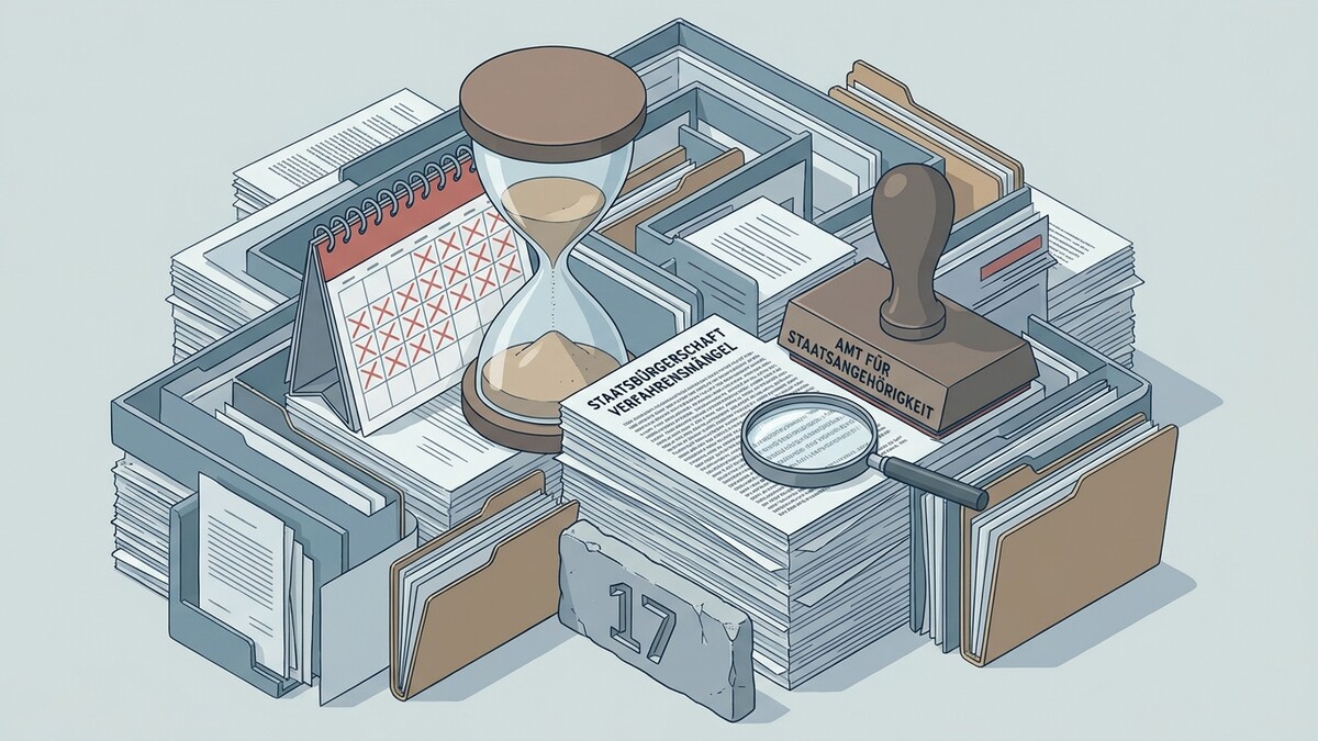 Verfahrensmängel und Amtsstempel: Zeitdruck bei der Staatsbürgerschaftsangelegenheit