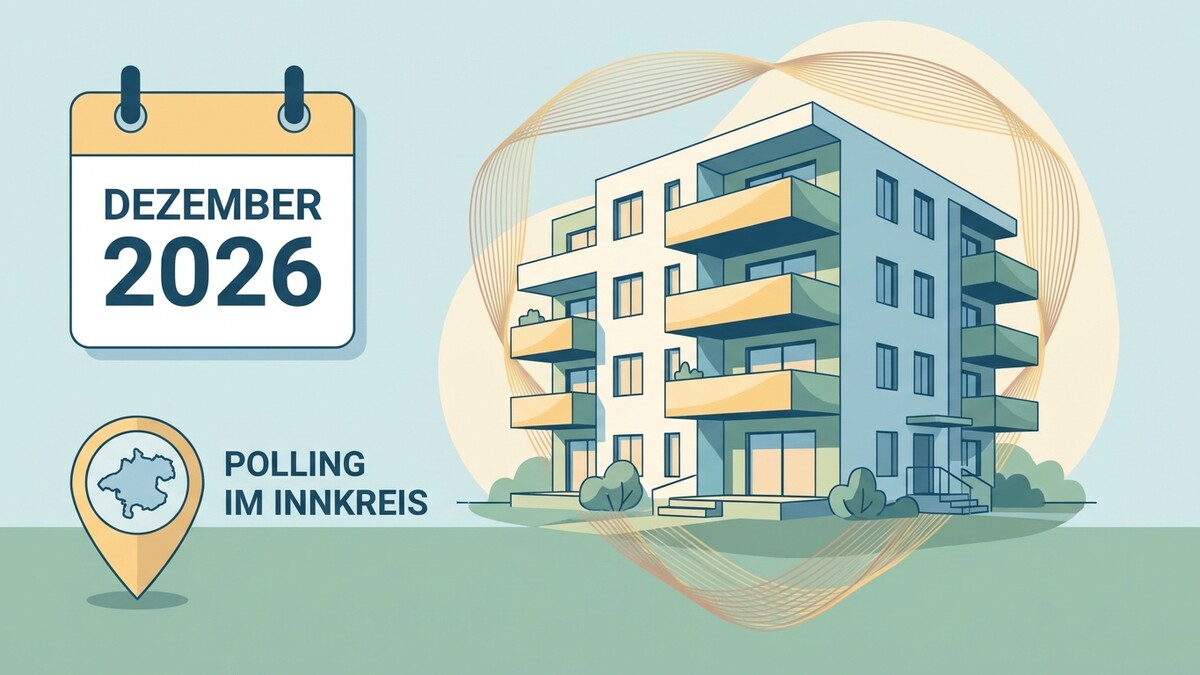 Dezember 2026: Polling im Innkreis mit Wohnhaus und Kalender