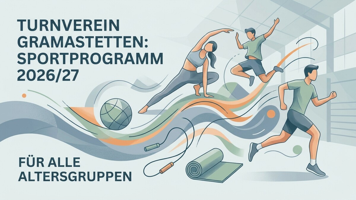 Turnverein Gramastetten: Sportprogramm 2026/27 für alle Altersgruppen