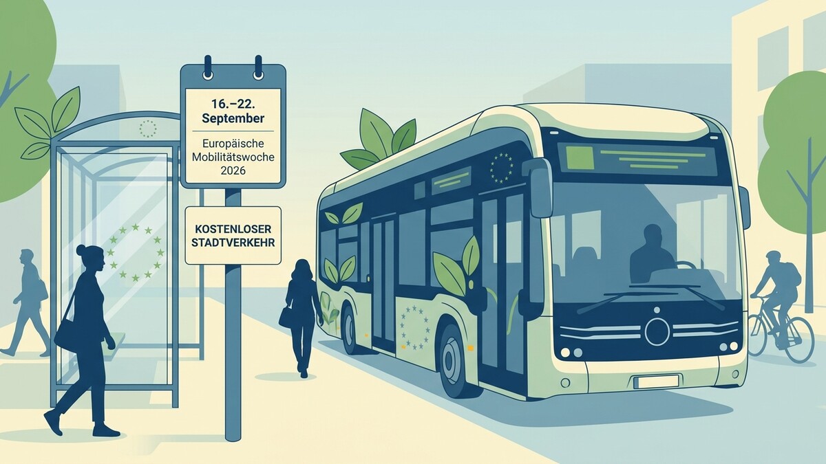 Europäische Mobilitätswoche 2026 in Wien: Kostenloser Stadtverkehr mit modernem Elektrobus