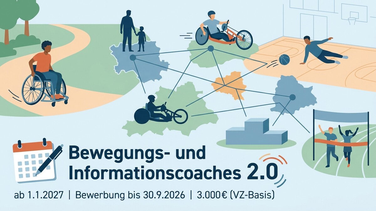 Bewegungs- und Informationscoaches 2.0: Menschen mit und ohne Behinderung, Sport, Kalender