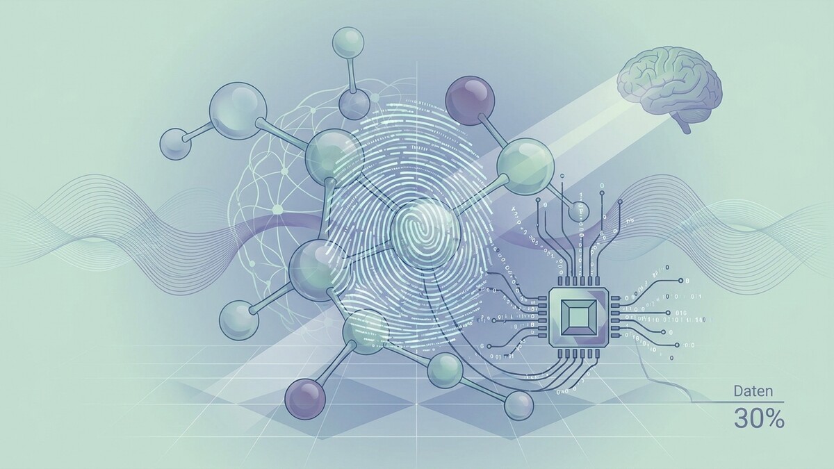 Daten, Fingerabdruck, Moleküle und Gehirn im digitalen Kontext