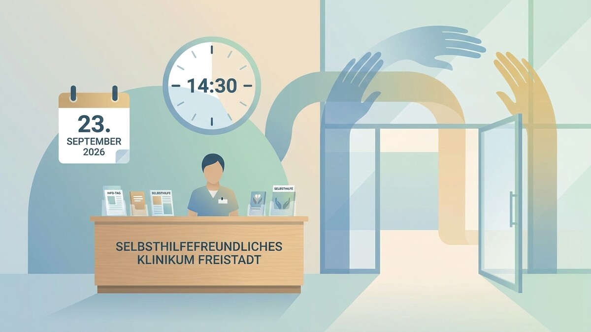 Klinikum Freistadt: Info-Tag am 23. September 2026 um 14:30 Uhr