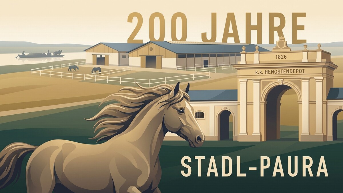 Pferde in Stadl-Paura, k.k. Hengstdepot, 200 Jahre Jubiläum