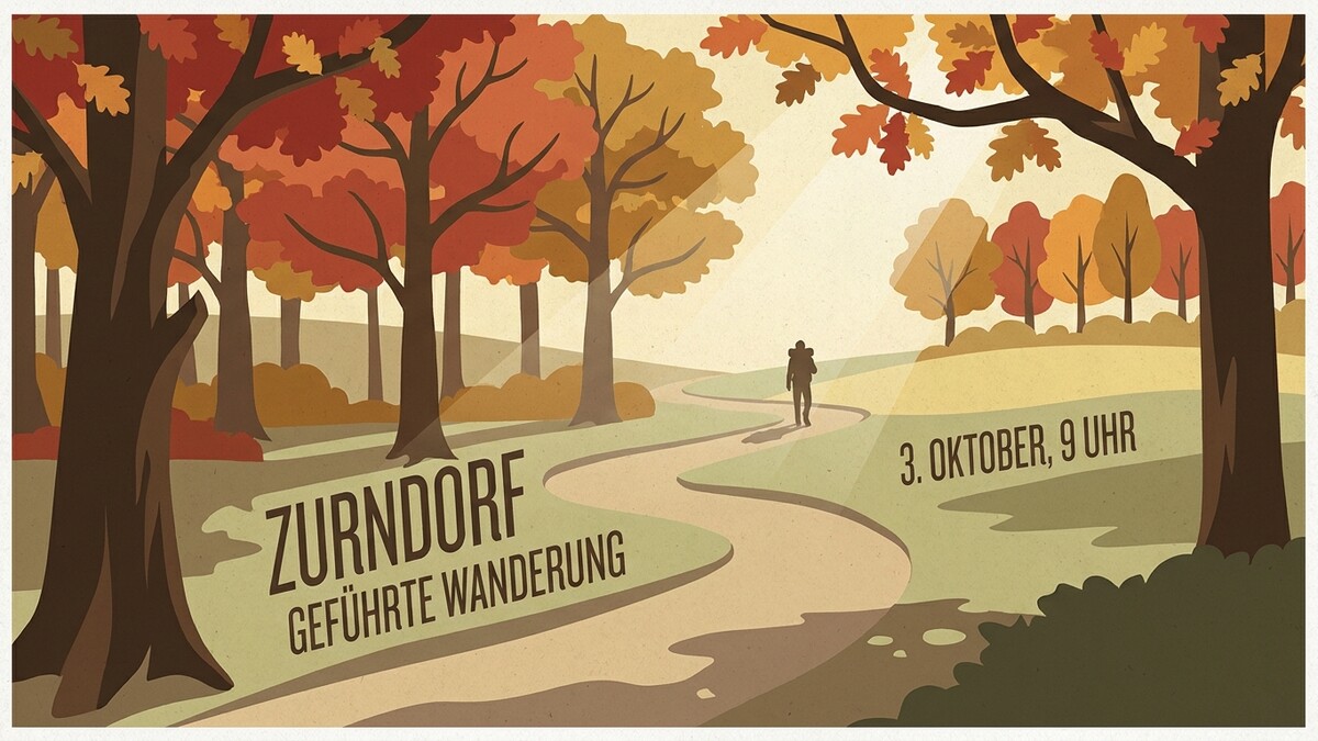 Geführte Wanderung Zurndorf 3. Oktober 9 Uhr im Herbstwald