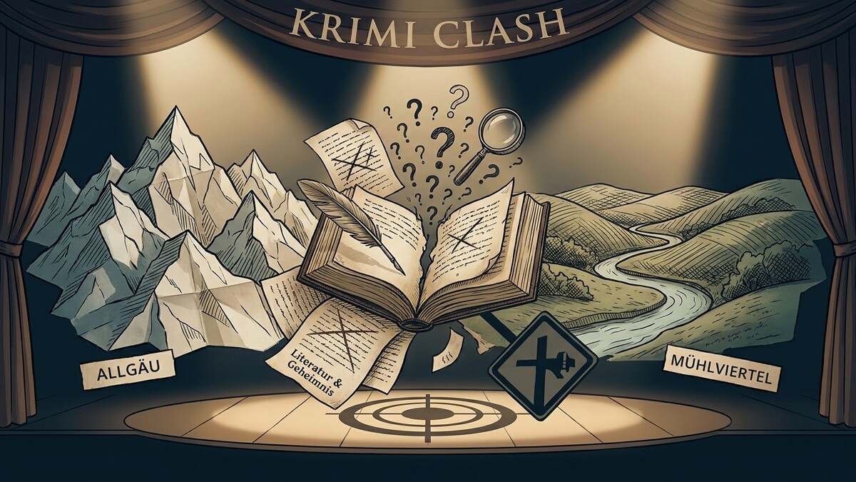 Krimi Clash: Allgäu und Mühlviertel im Duell, Literatur & Geheimnis als Thema