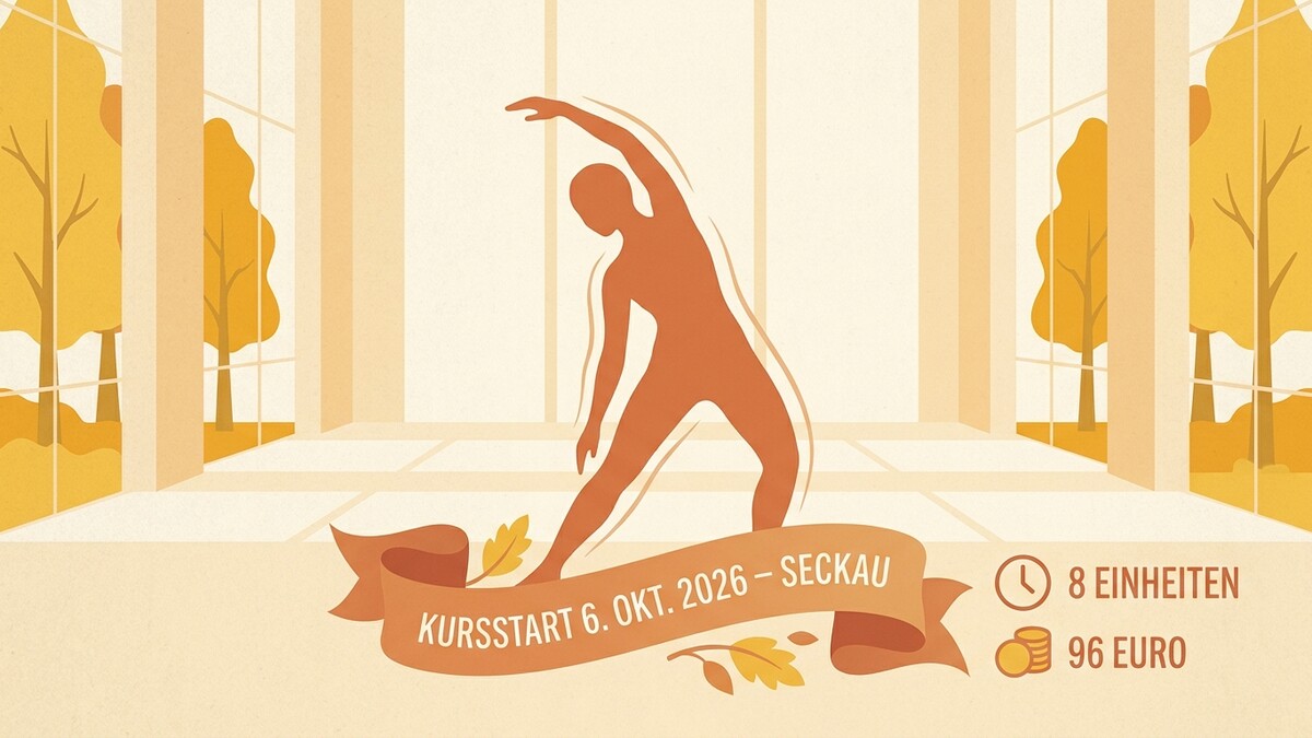 Kursstart 6. Okt. 2026 in Seckau: 8 Einheiten um 96 Euro