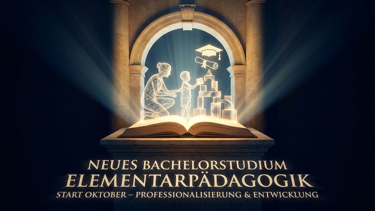 Elementarpädagogik: Neues Bachelorstudium mit Start im Oktober – Professionalisierung & Entwicklung