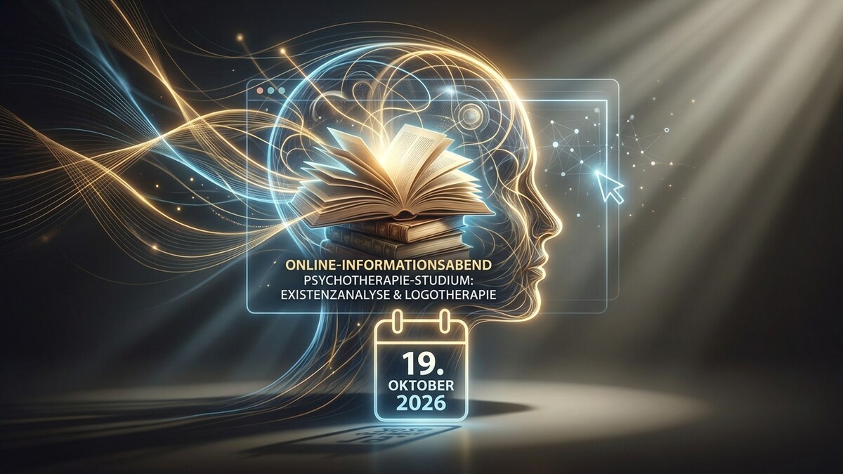 Online-Informationsabend Psychotherapie-Studium: Existenzanalyse & Logotherapie am 19. Oktober 2026