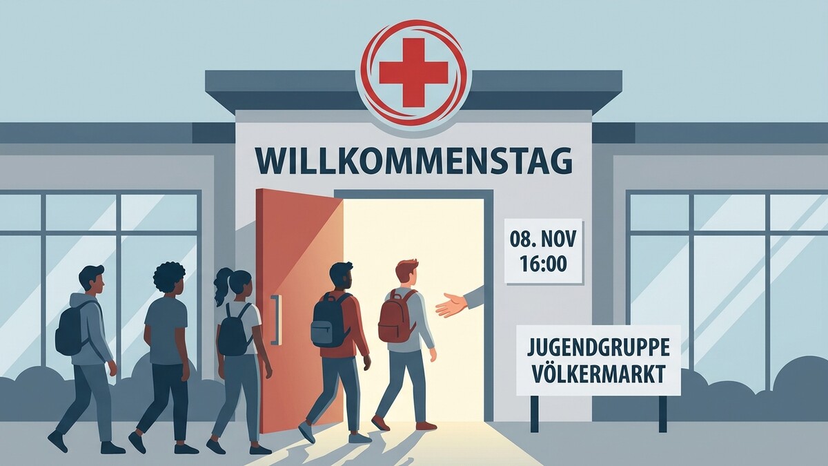 Jugendgruppe Völkermarkt: Willkommenstag für junge Leute am 08. Nov. 16:00 Uhr