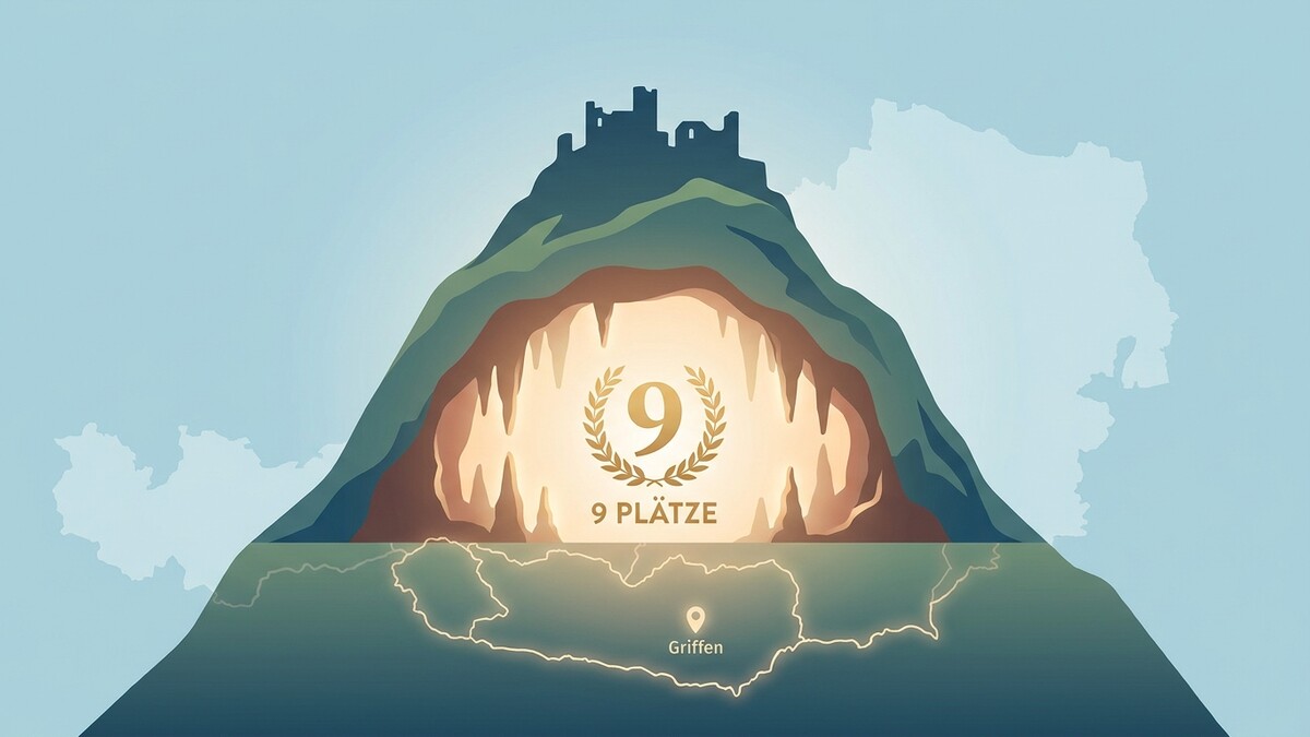 9 Plätze in Griffen, Kärnten, mit Burgruine und Höhle