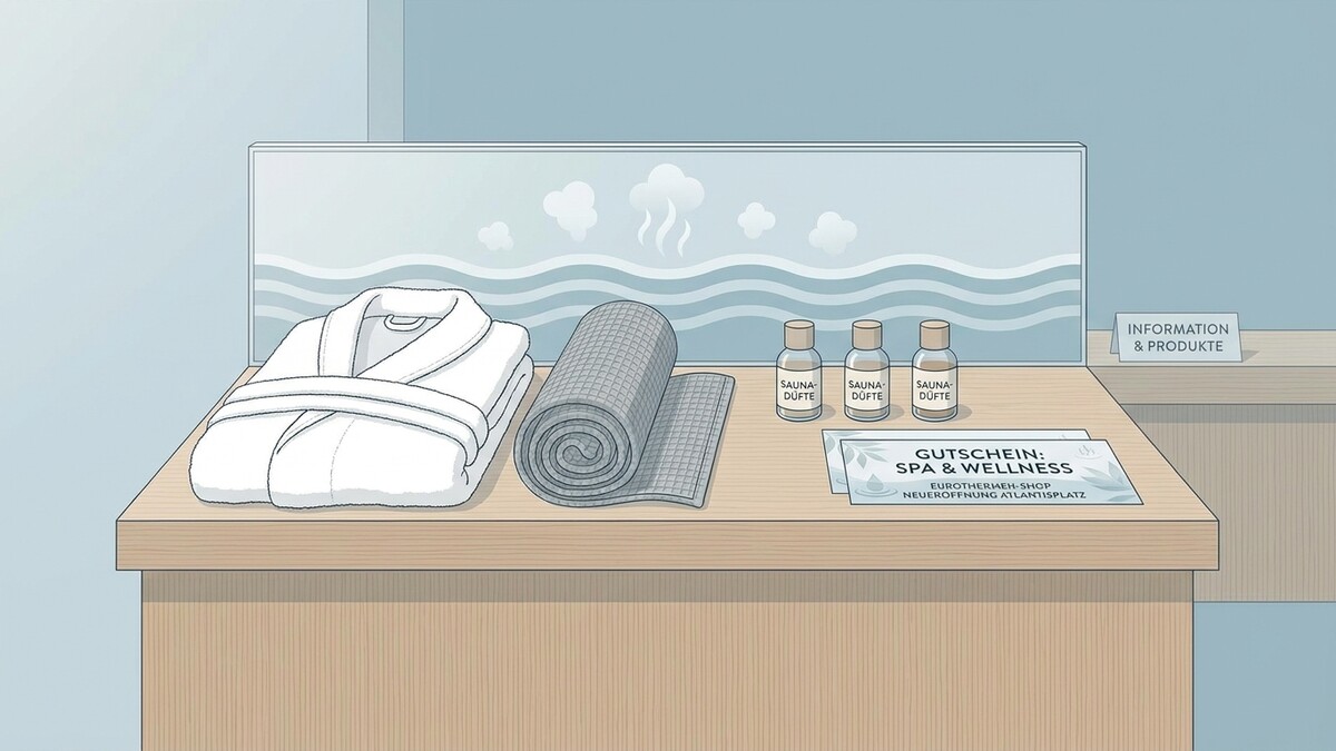 Wellness-Gutschein mit Bademantel, Handtuch und Sauna-Düften in Villach