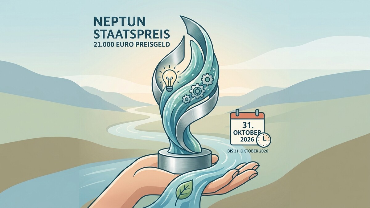 Neptun Staatspreis: 21.000 Euro Preisgeld, Kalenderblatt 31. Oktober 2026