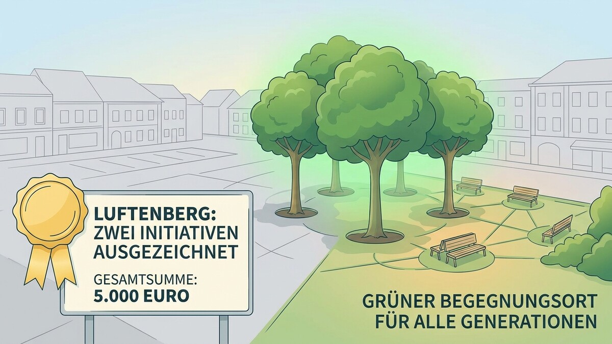 Luftenberg: Zwei Initiativen ausgezeichnet, 5.000 Euro, grüner Begegnungsort