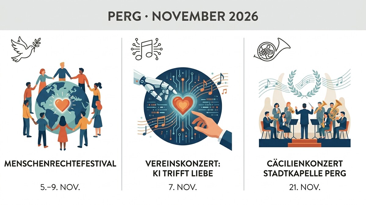 PERG: Menschenrechte, KI und Cäcilienkonzert im November 2026