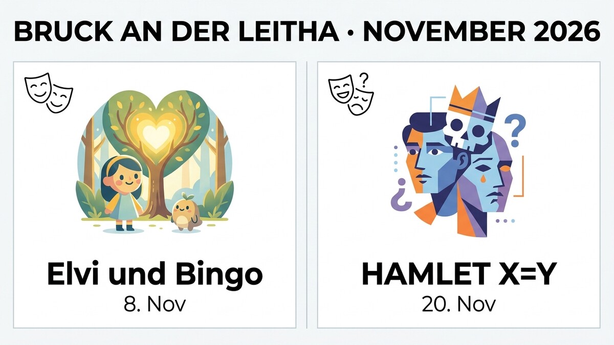 Bruck an der Leitha: Elvi und Bingo, Hamlet X=Y, November 2026