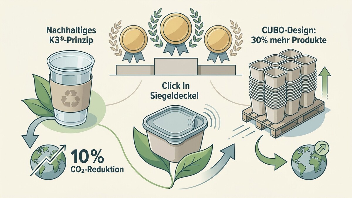 Nachhaltiges K3®-Prinzip mit CO2-Reduktion und CUBO-Design
