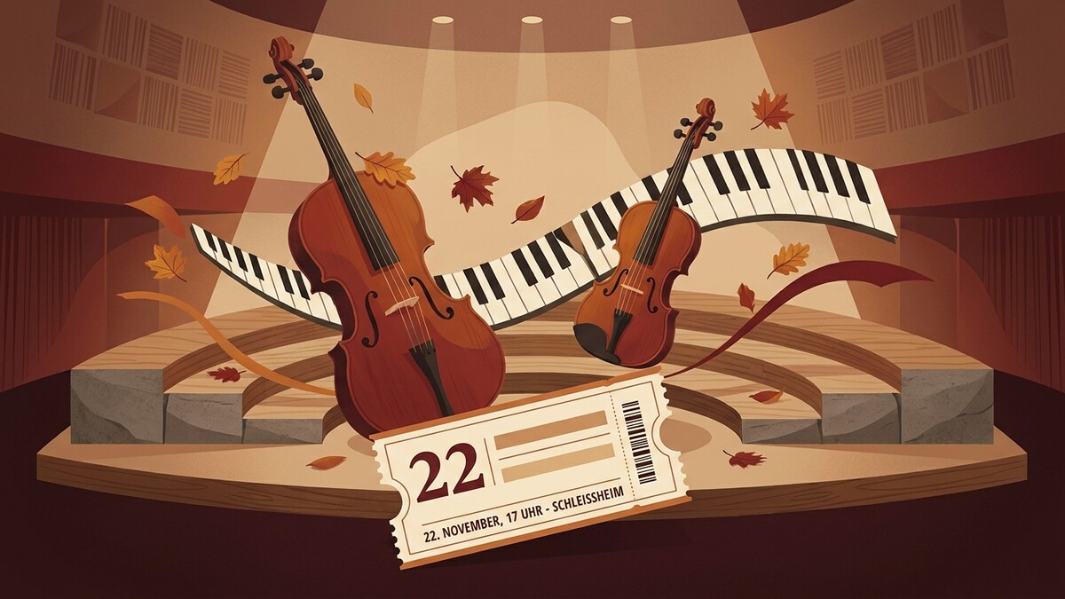 Konzert mit Violine und Klavier am 22. November in Schleißheim