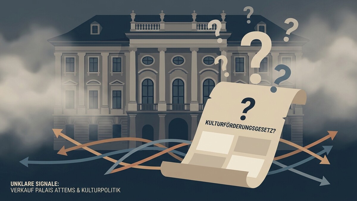 Kulturförderungsgesetz? Palais Attems Verkauf und unklare Signale der Kulturpolitik