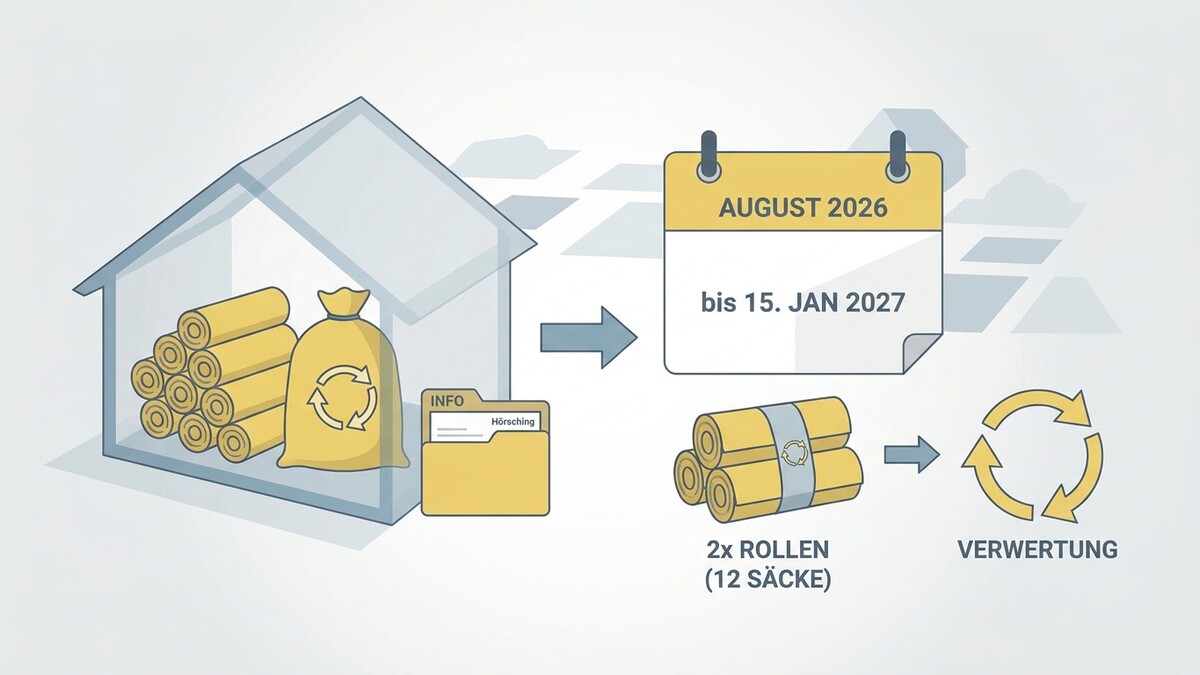 Verwertung von Rollen und Säcken in Hörsching bis Jänner 2027