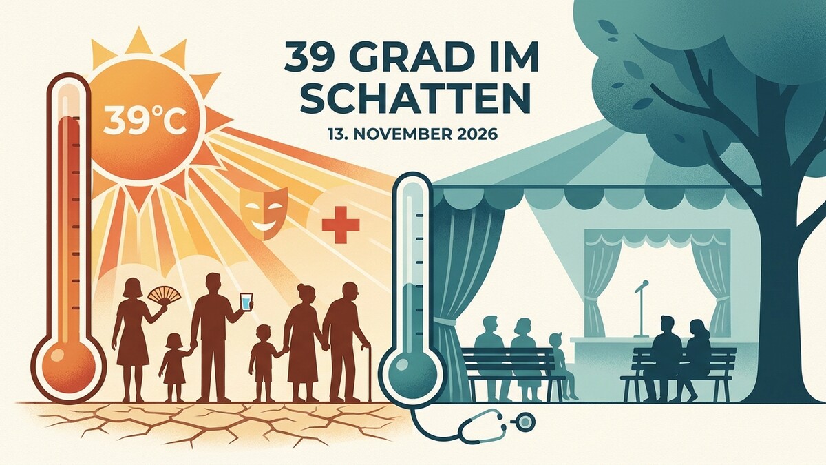 39 Grad im Schatten: Hitze und Schattenseiten der Hitze, 13. November 2026