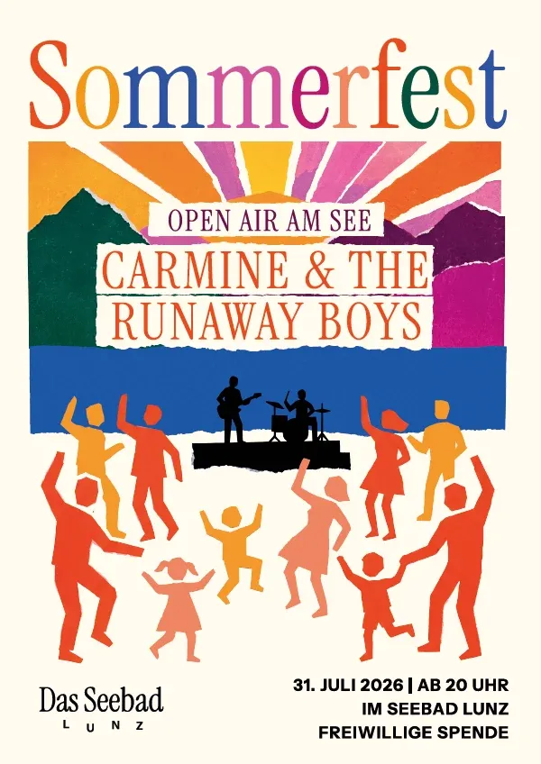 Sommerfest Open Air am See mit Carmine & The Runaway Boys in Lunz am See